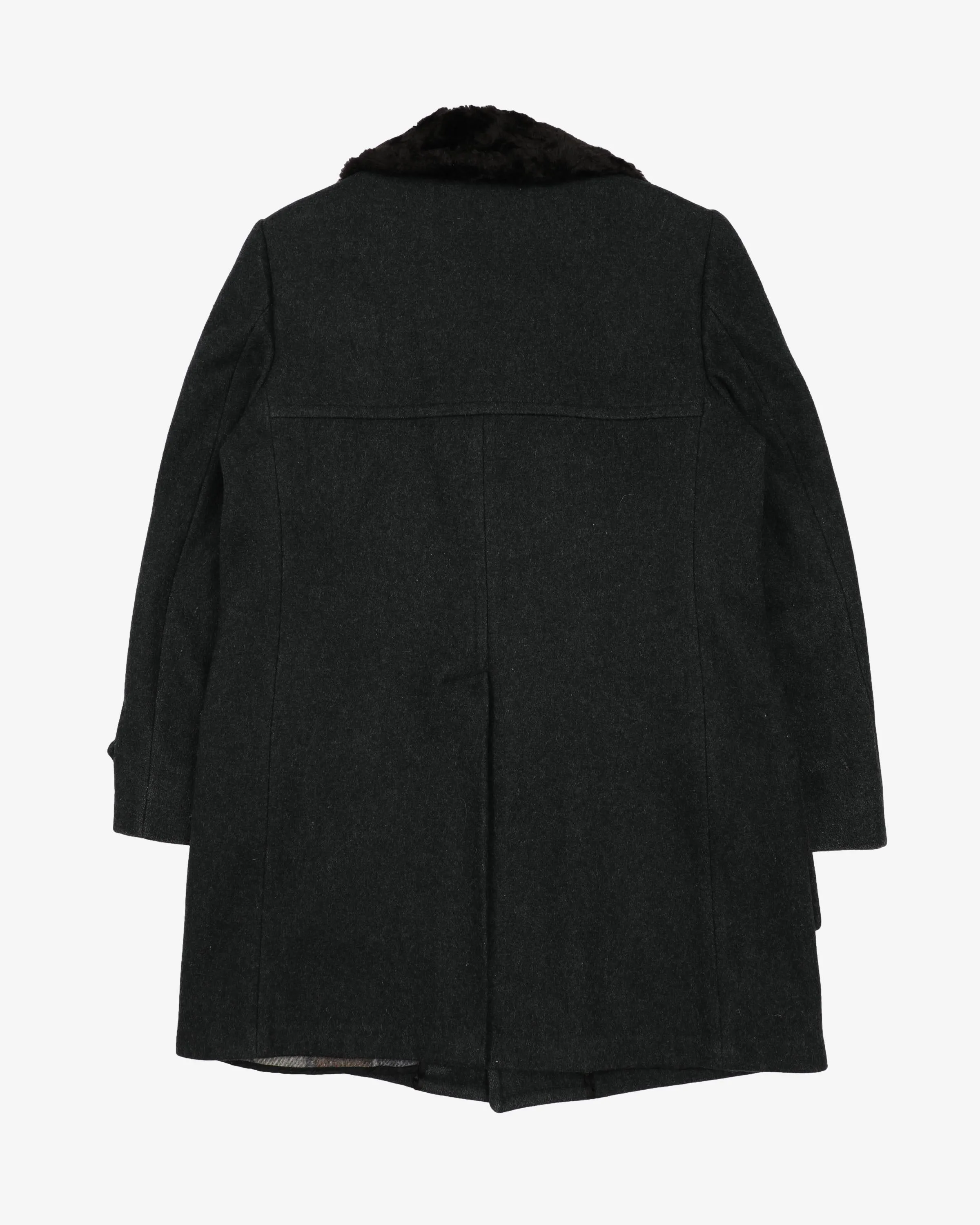 1970s London Fog Wool Overcoat - S