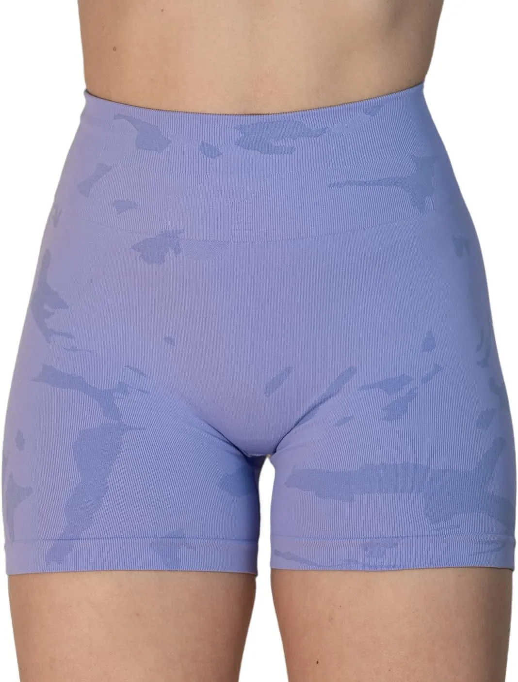 AUROLA CAMO Workout Shorts for Women Seamless Subtle Logo Scrunch Shorts