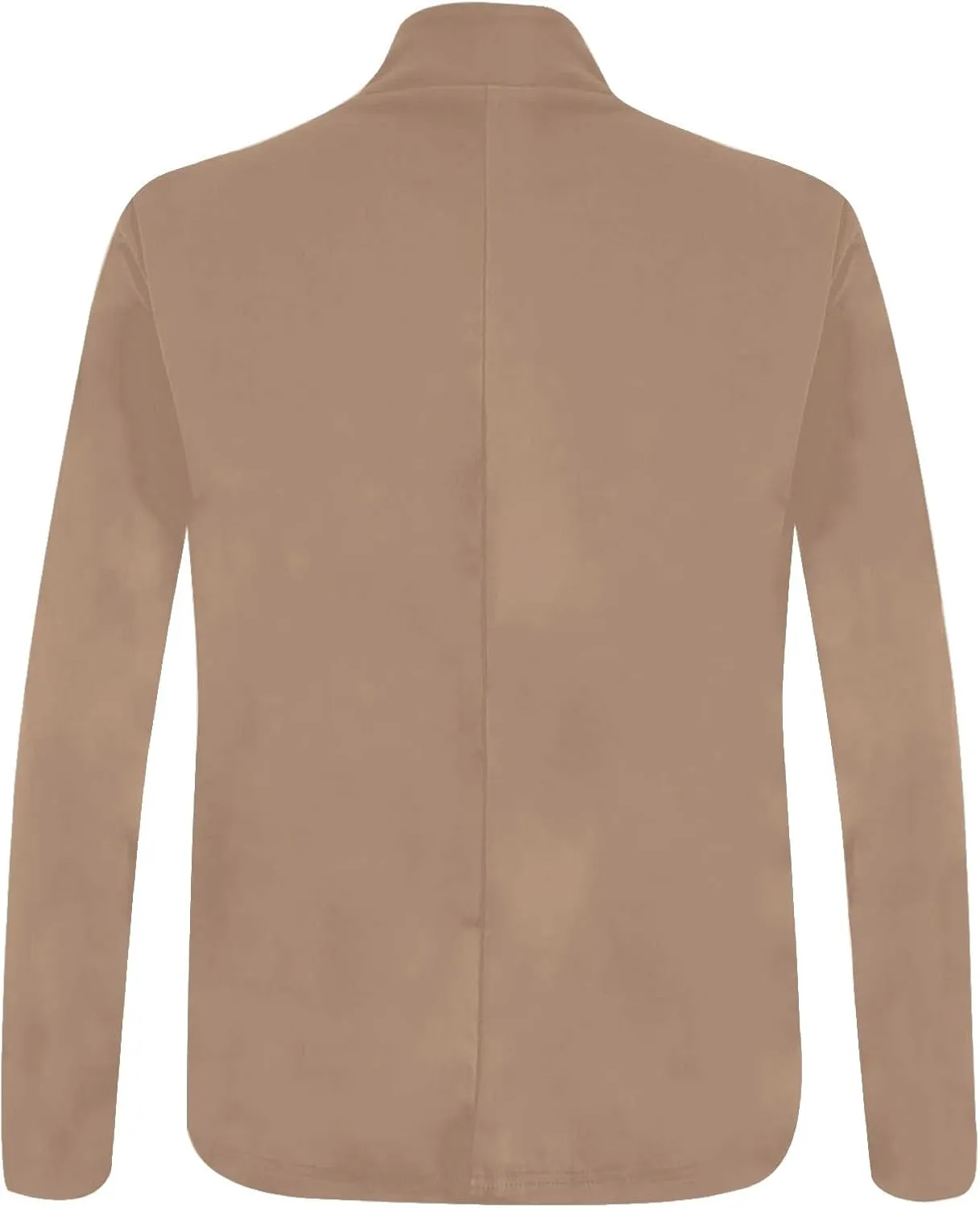 Blazers for Women Business Casual Cropped Jacket Long Sleeve Open Front Blazer Work Office 2024 Fall Outerwear, Large