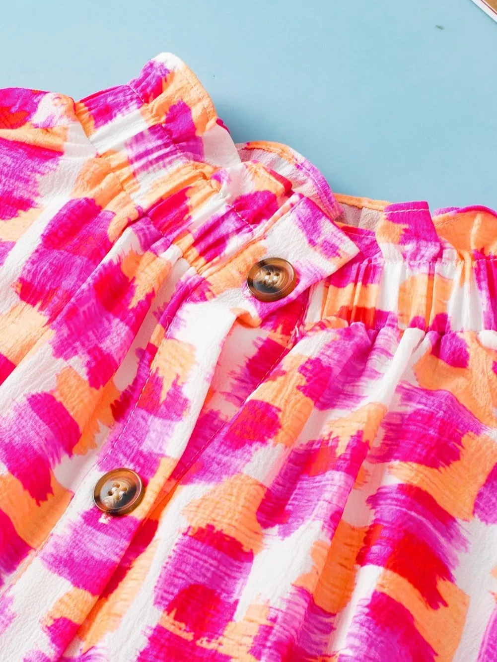 Button Back Blouse