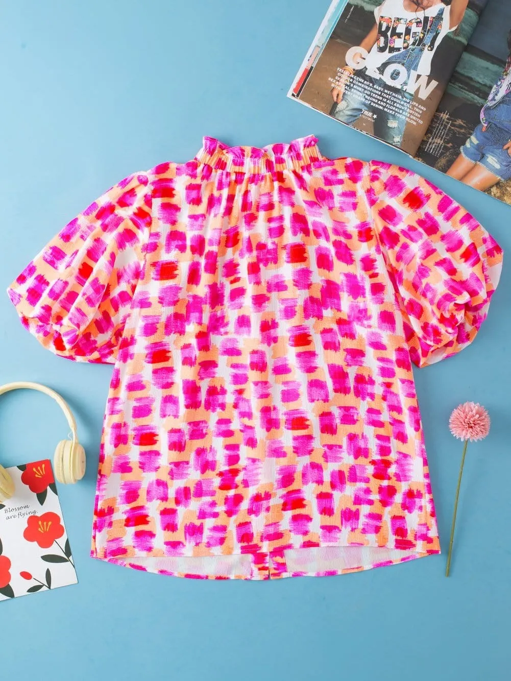 Button Back Blouse