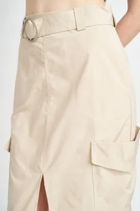 Carter Cargo Midi Skirt