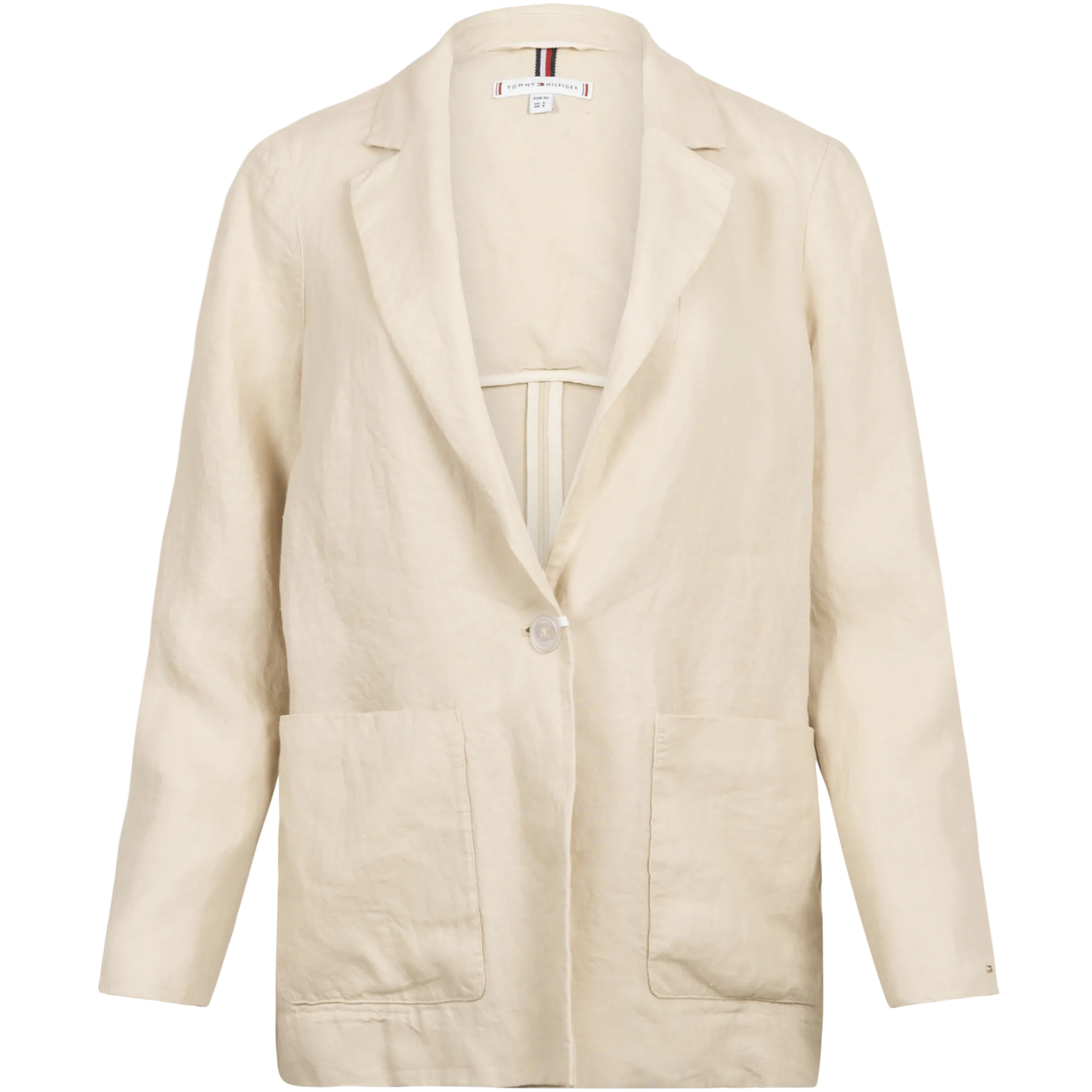 Casual Linen Sb Blazer - Light Sandalwood