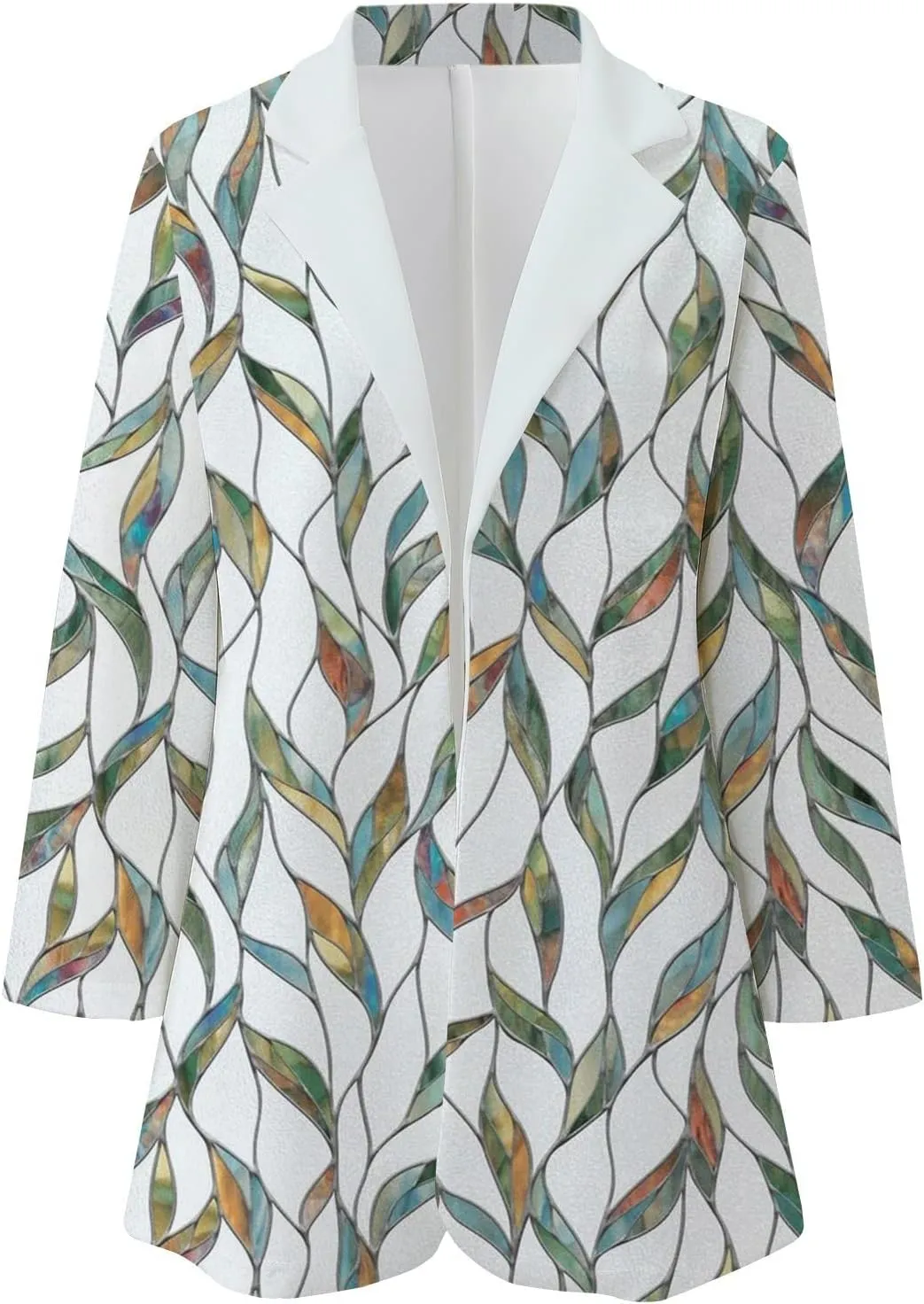 ChicCrate Blazer Jackets for Women Casual Long Sleeve Elegant Work Office Jacket Open Front Cardigan Outwear