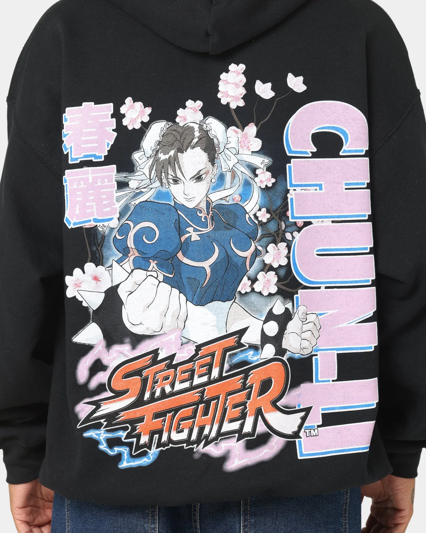 Goat Crew X Street Fighter Chun Li Hoodie Black
