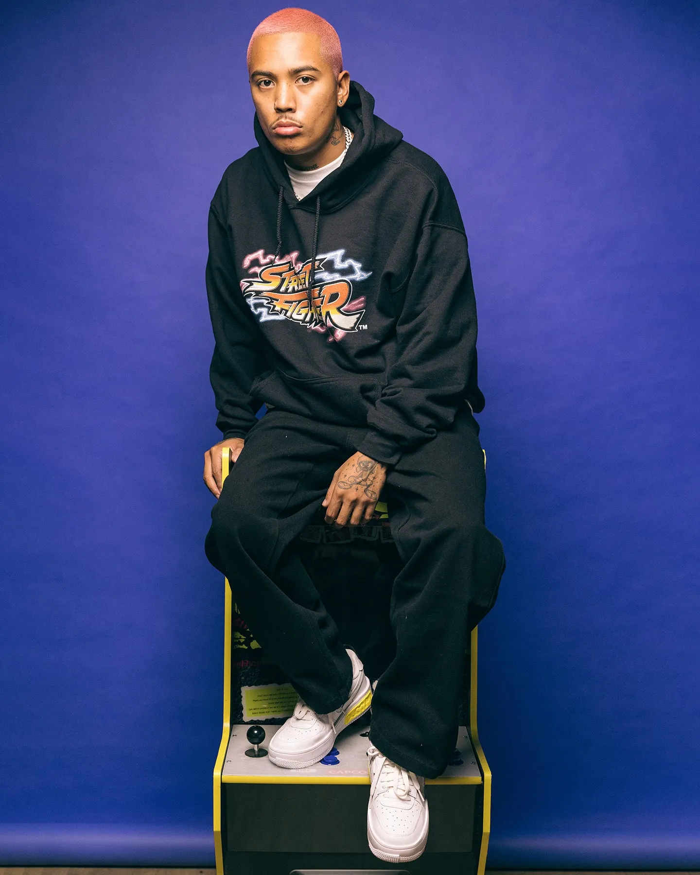 Goat Crew X Street Fighter Chun Li Hoodie Black