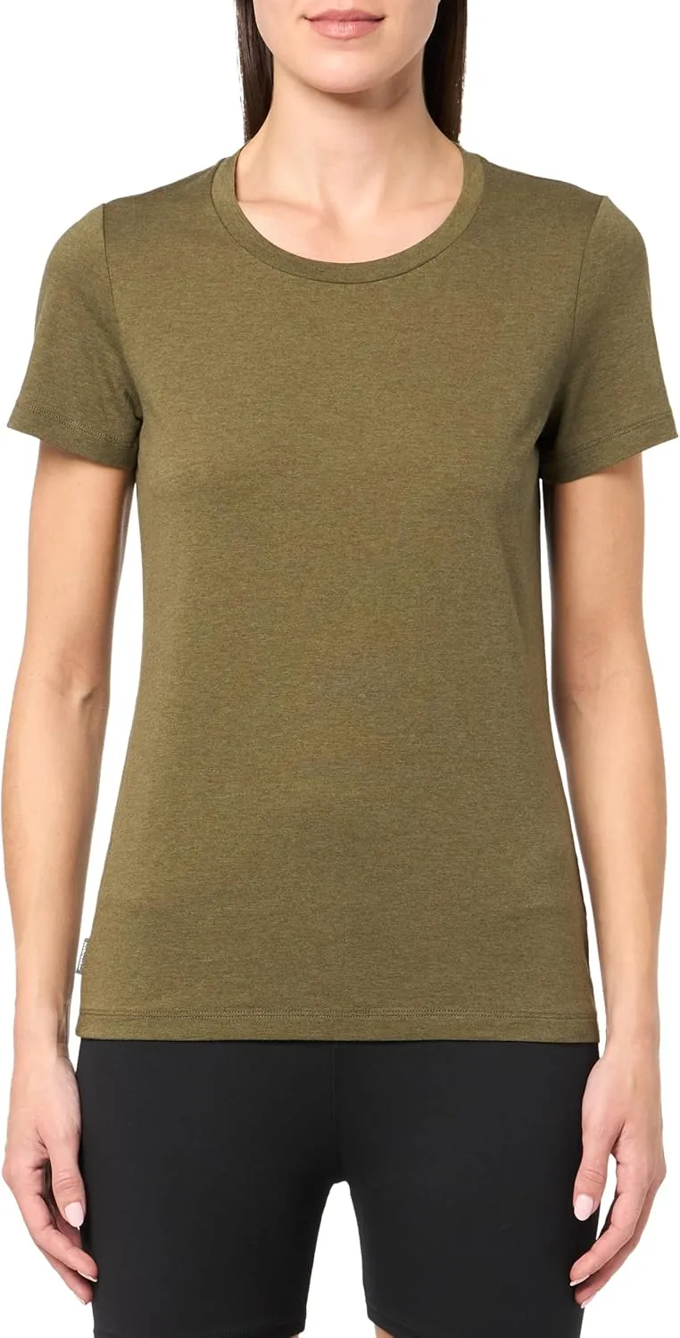 Icebreaker Merino Women's Central Classic Short Sleeve Wool T Basic Casual Shirt