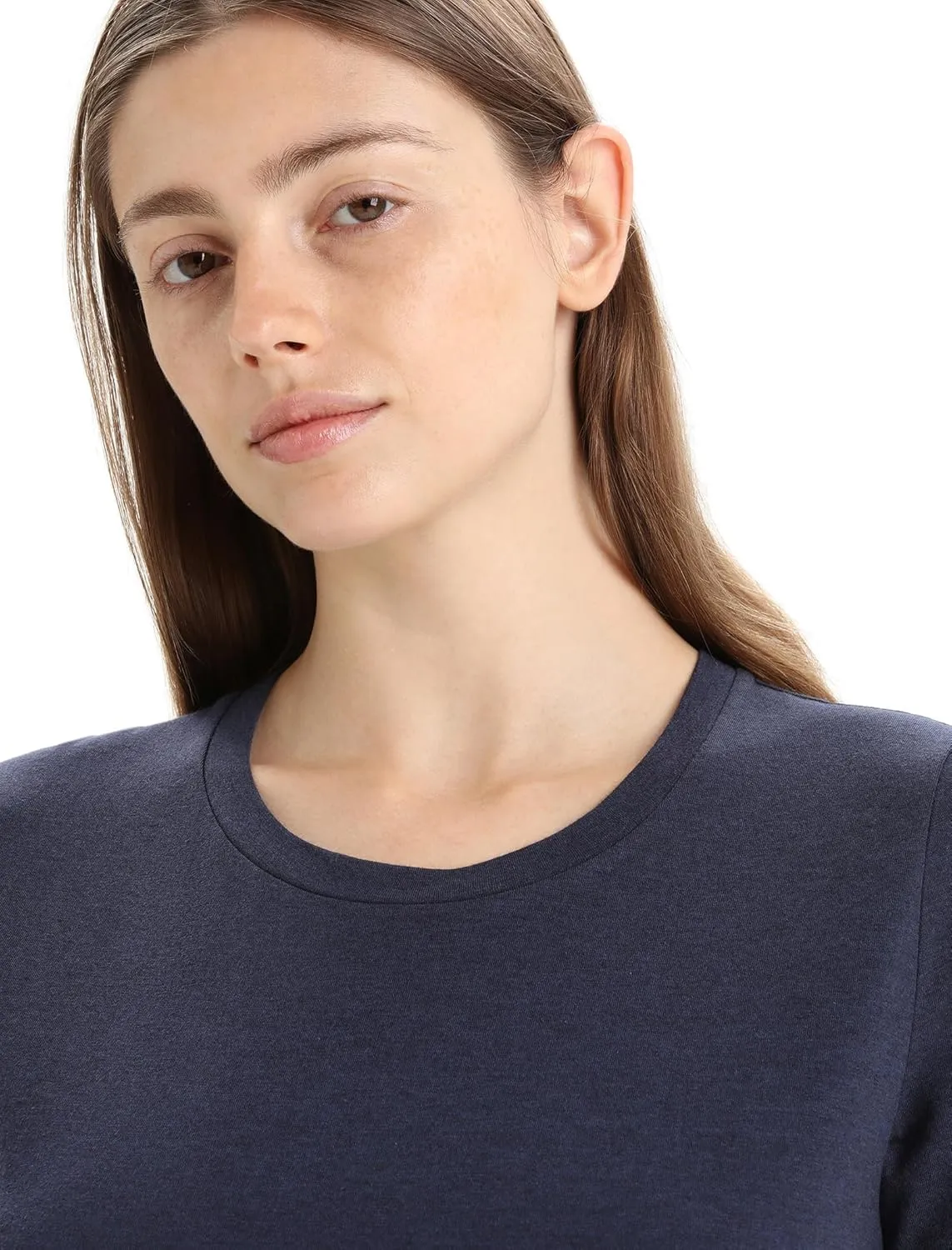 Icebreaker Merino Women's Central Classic Short Sleeve Wool T Basic Casual Shirt