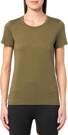 Icebreaker Merino Women's Central Classic Short Sleeve Wool T Basic Casual Shirt