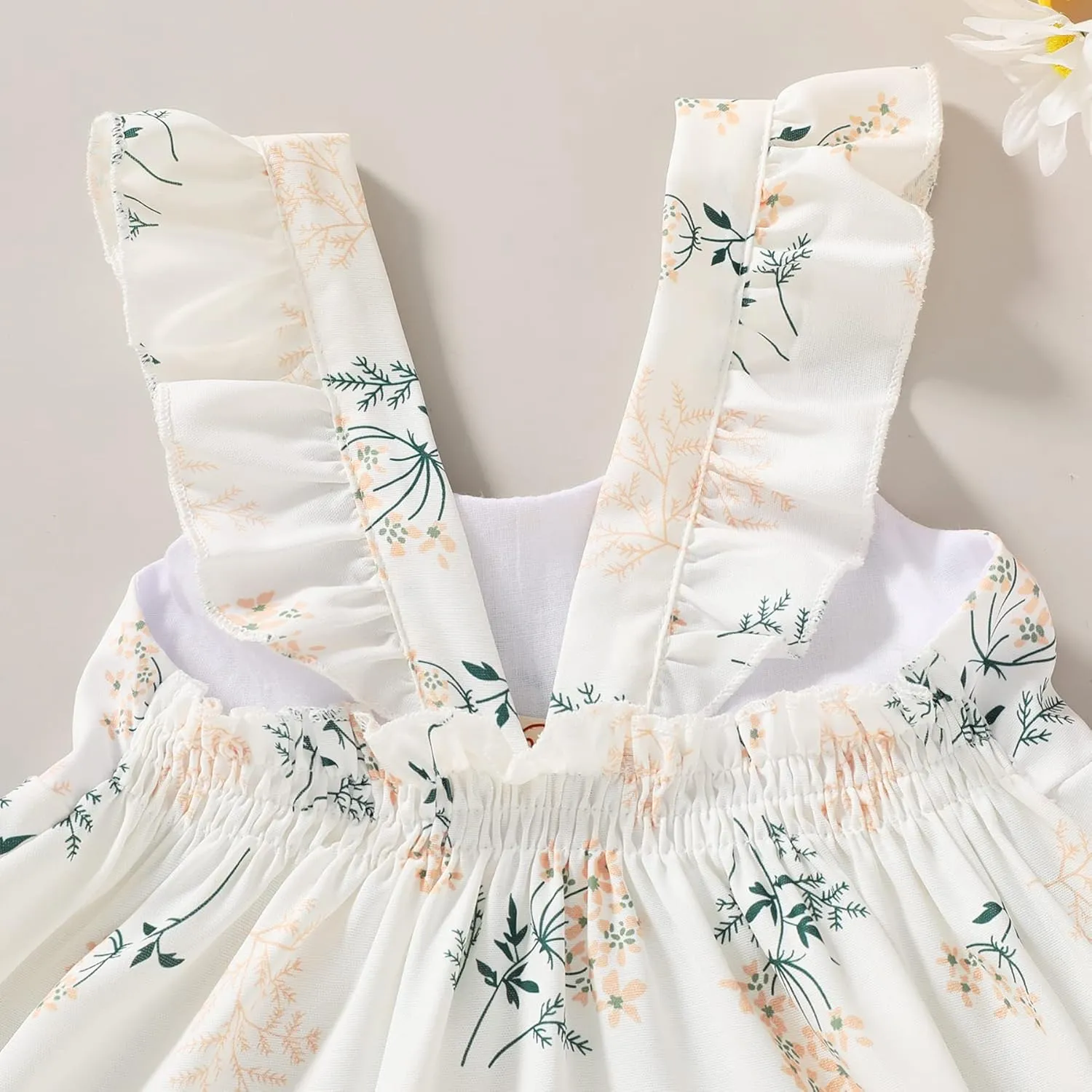 Kids Toddler Baby Girls Rainbow Dress Princess Sleeveless Beach Butterfly Sundress