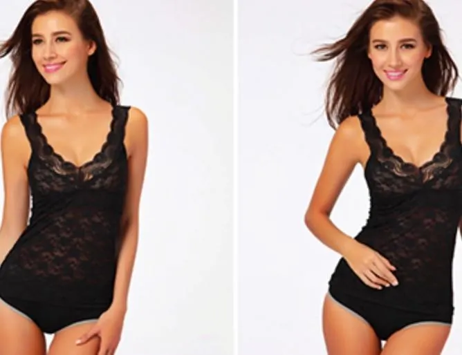 Lace Slim Fit Tank