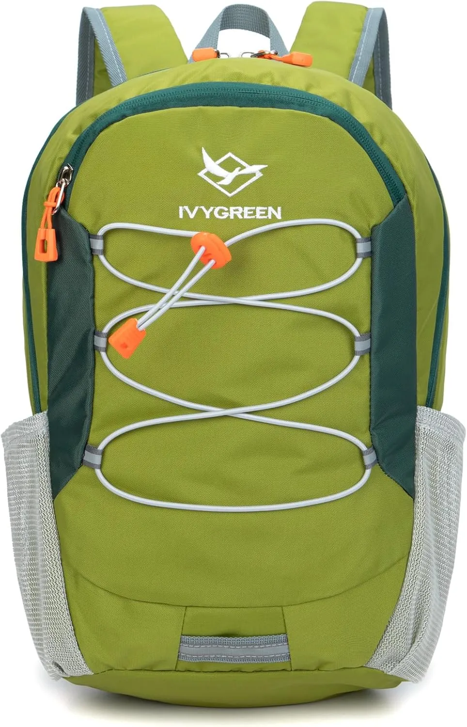 Little Kids Hiking Backpack for Boys or Girls, Small Daypack for Camping or Travel (Armygreen, Medium)