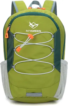 Little Kids Hiking Backpack for Boys or Girls, Small Daypack for Camping or Travel (Armygreen, Medium)