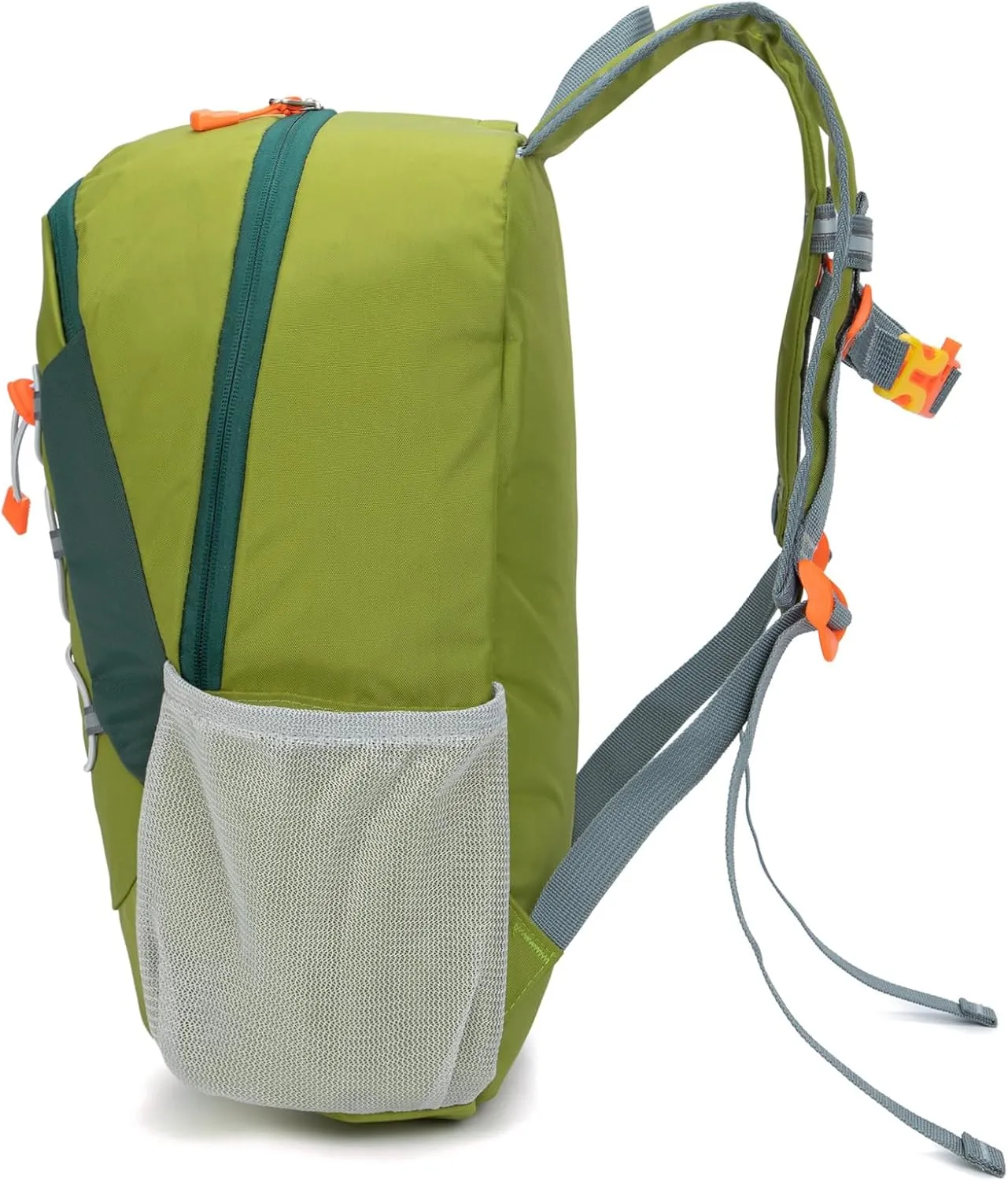 Little Kids Hiking Backpack for Boys or Girls, Small Daypack for Camping or Travel (Armygreen, Medium)