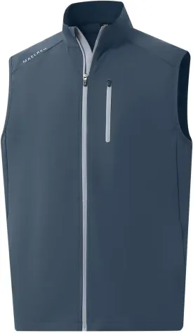 M MAELREG Mens Vests Outerwear Windproof Lightweight Softshell Vests Zip Pockets Sports Sleeveless Jacket Golf Vests for Men