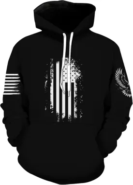 Men 3D Print Pullover Hoodies - Teen Women Graphic Sweatshirt