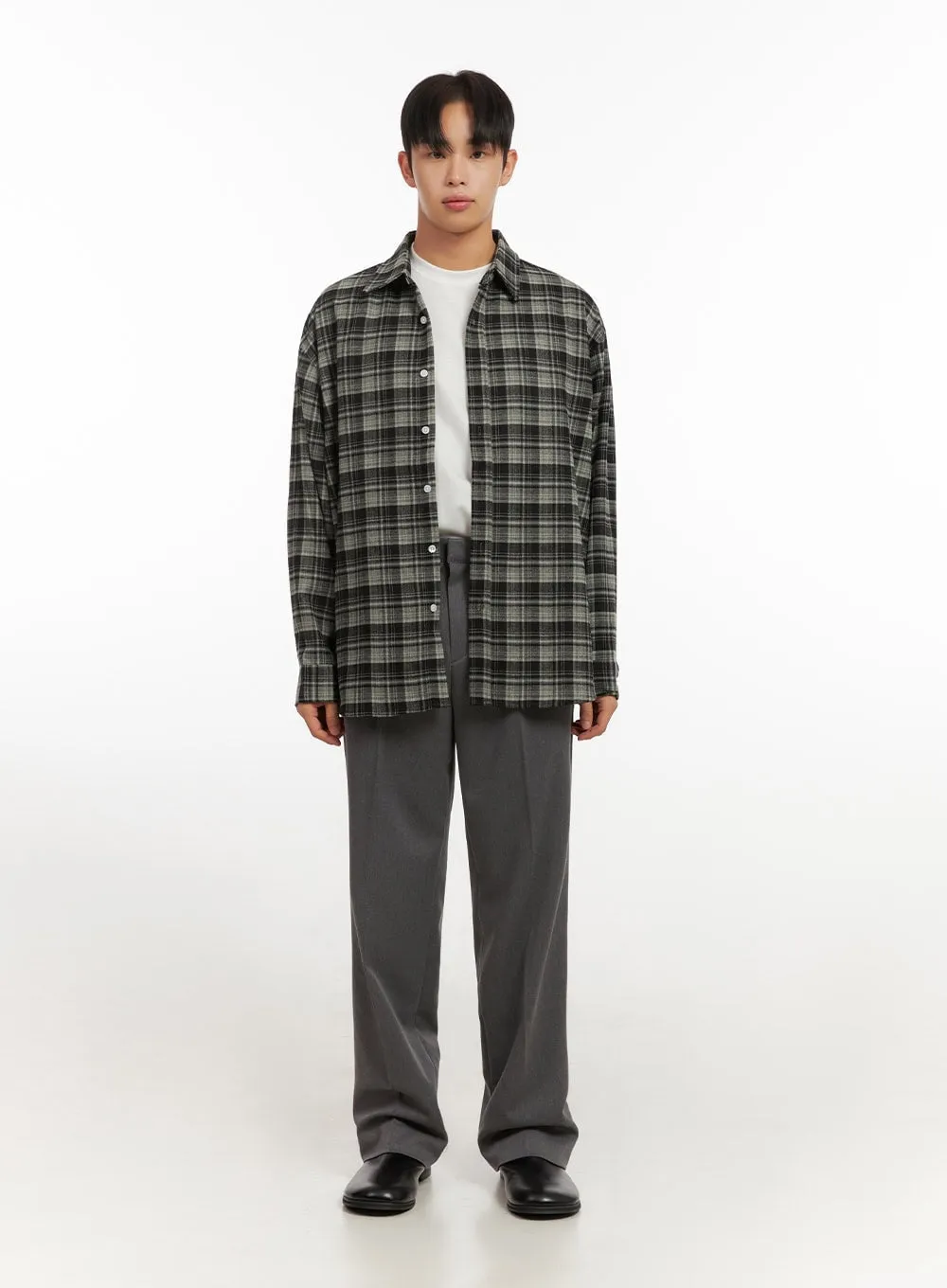 Men's Tailored Wide-Fit Slacks ID406