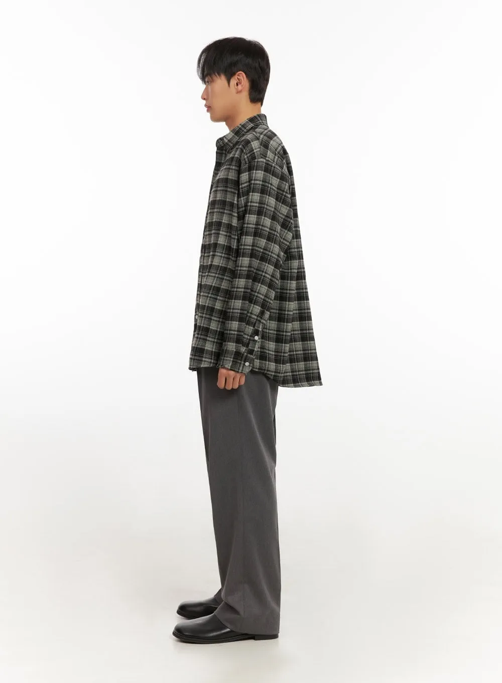 Men's Tailored Wide-Fit Slacks ID406