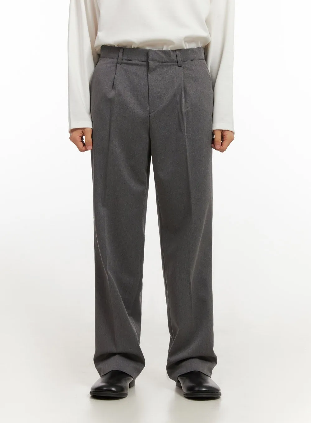 Men's Tailored Wide-Fit Slacks ID406