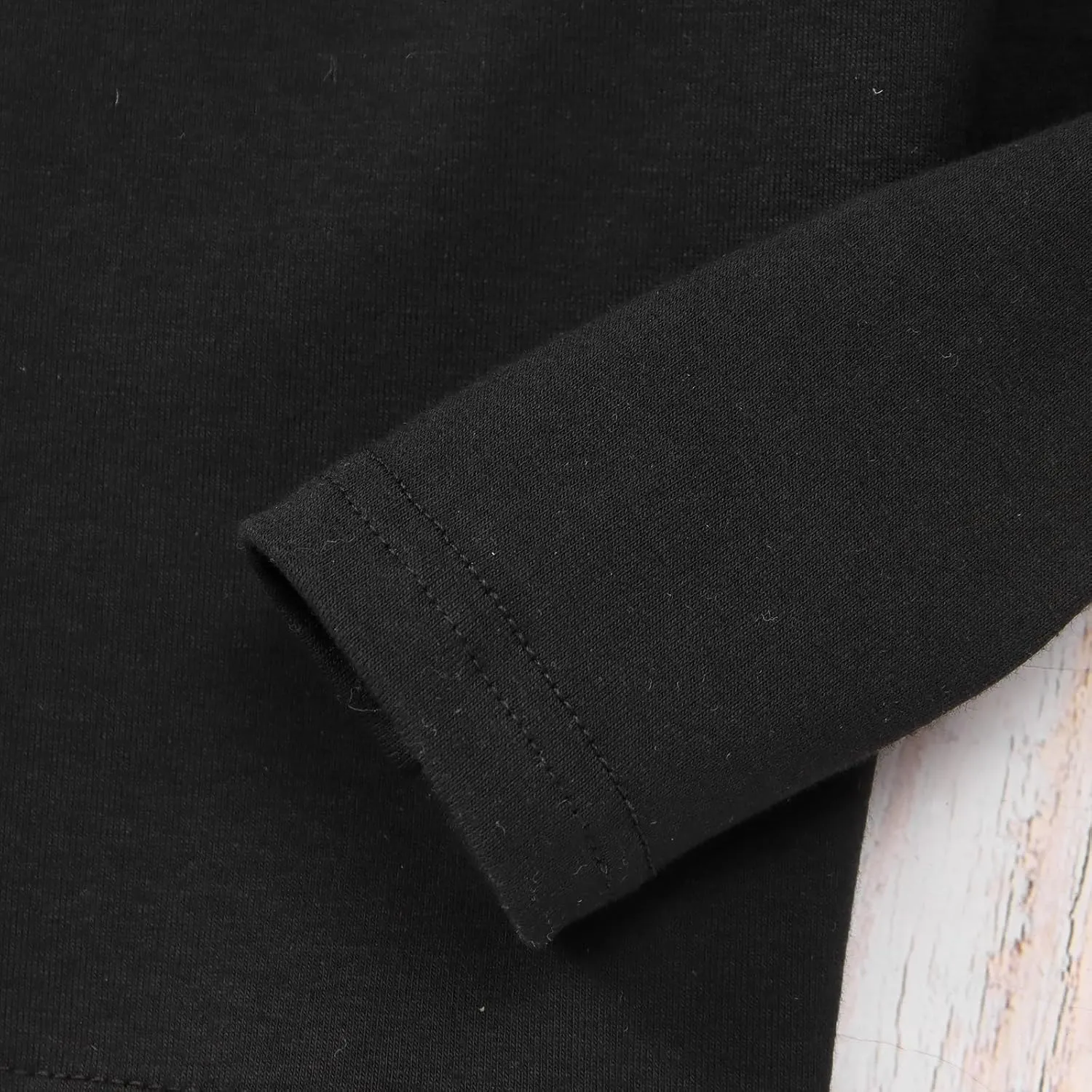 MODNTOGA Toddler Turtleneck Baby Girl Boy Long Sleeve Shirt Solid Color Mock Neck Shirt Knitwear Blouse Fall Winter Clothes
