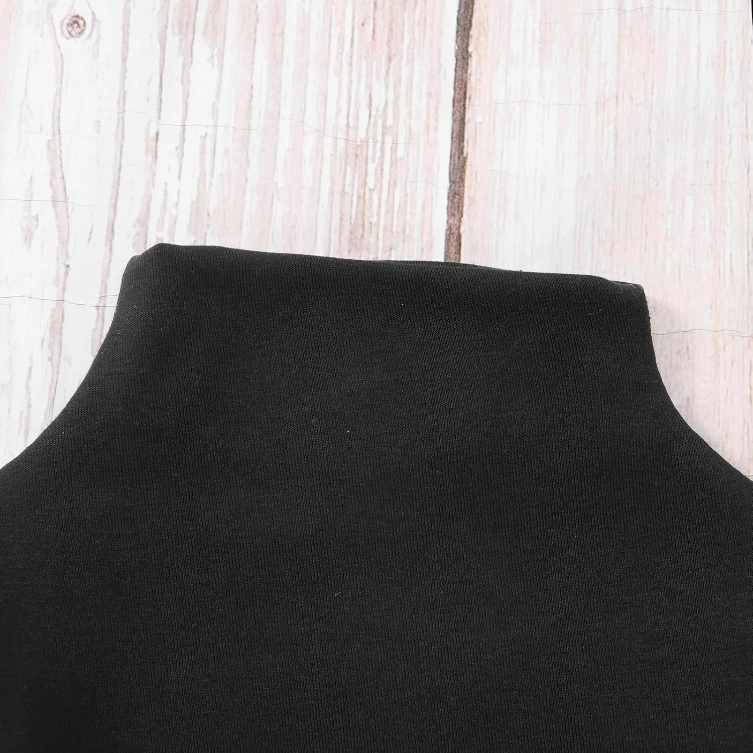 MODNTOGA Toddler Turtleneck Baby Girl Boy Long Sleeve Shirt Solid Color Mock Neck Shirt Knitwear Blouse Fall Winter Clothes