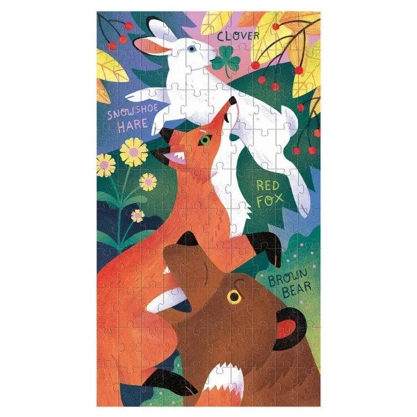 Mudpuppy Wild Food Chain Science Puzzle Set