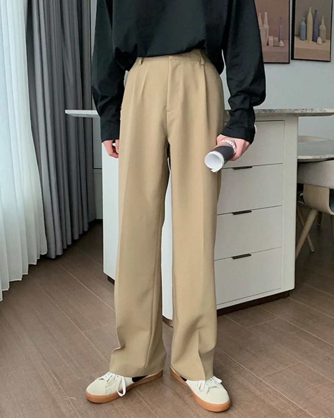 Oversized Tailored Jacket & Slacks HUD0033