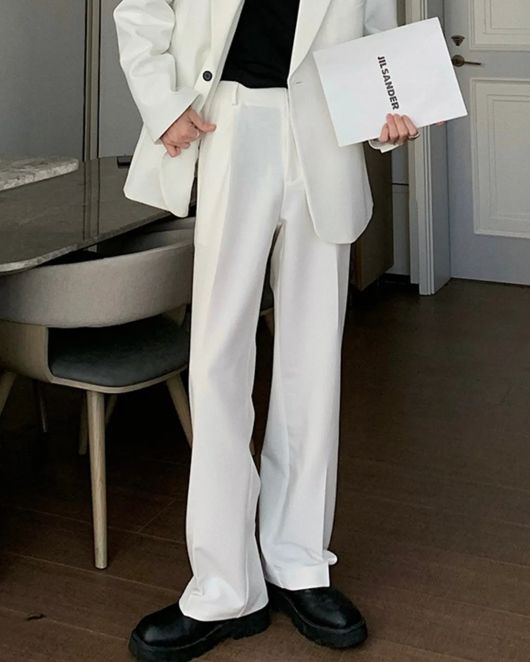 Oversized Tailored Jacket & Slacks HUD0033