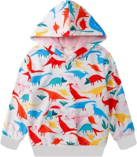 Popshion Toddler Girls Hoodies Kids Pullover Sweatshirt Butterfly Sweater Casual Hoodies Sweatshirts Long Sleeve Shirts Tops