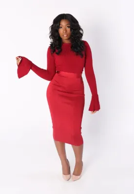 SAVANNAH Cherry Skirt