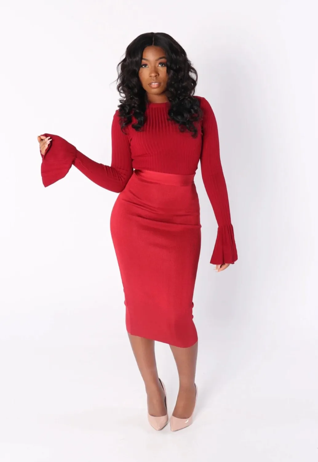 SAVANNAH Cherry Skirt