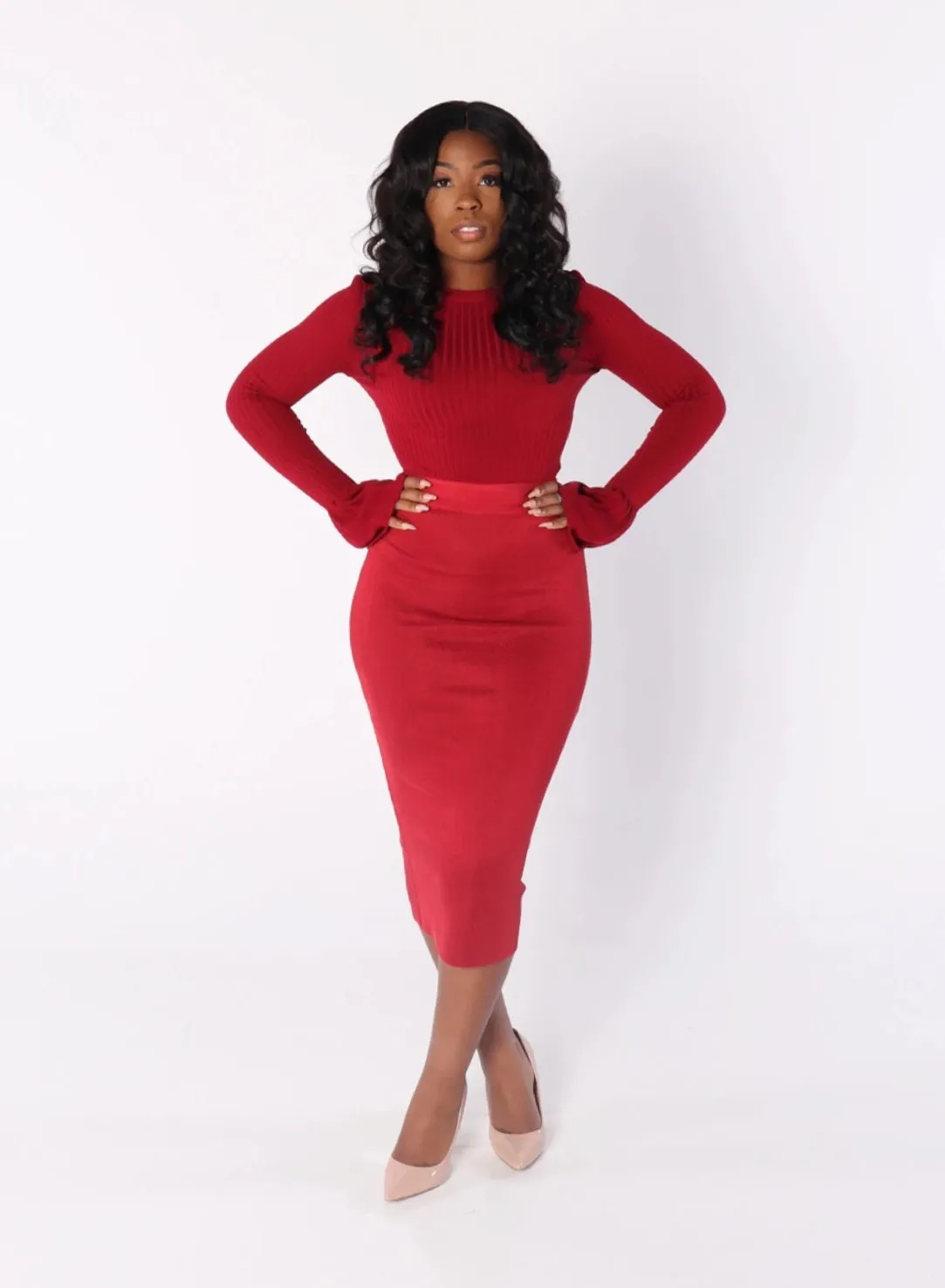 SAVANNAH Cherry Skirt