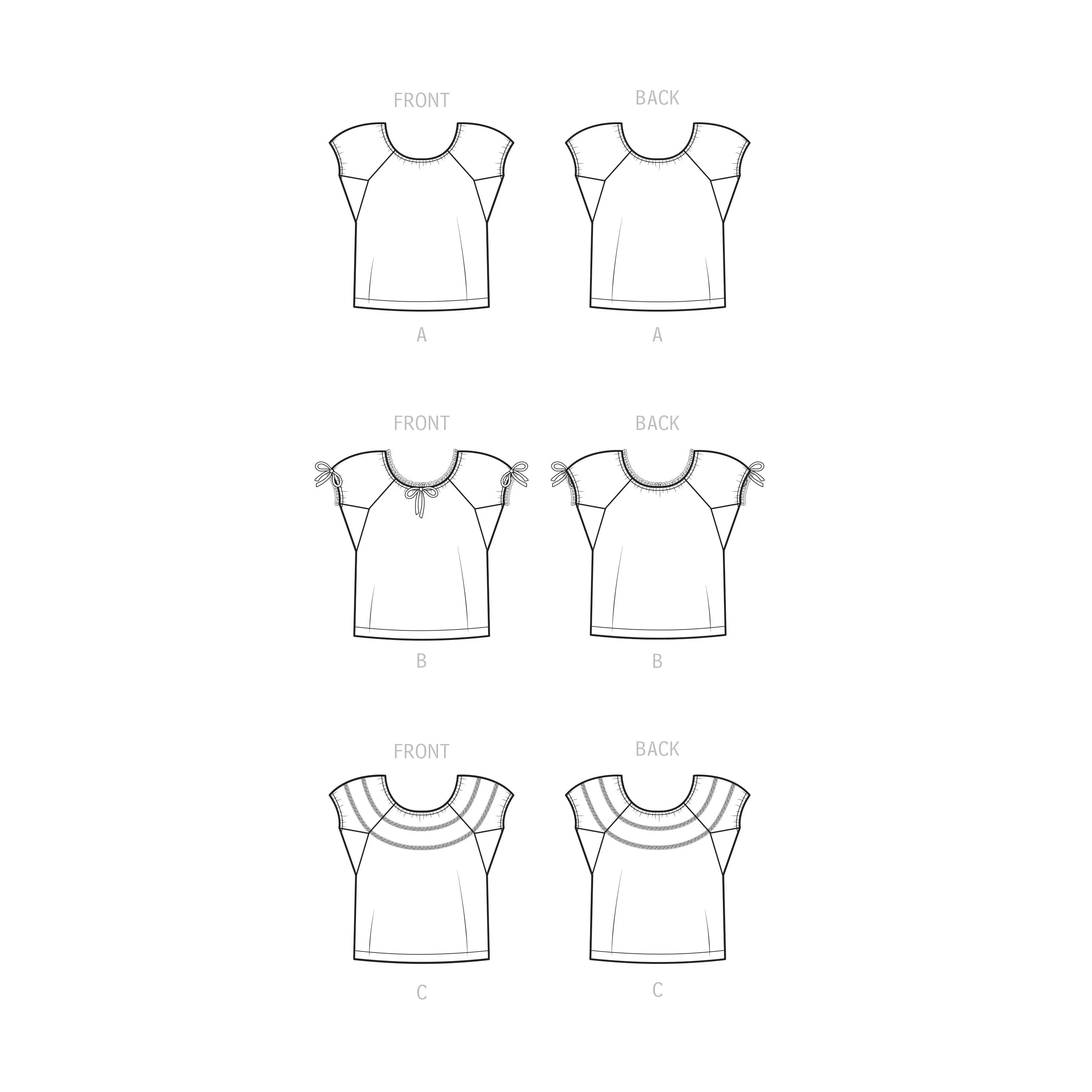 Simplicity Pattern 9538 Misses' Blouses