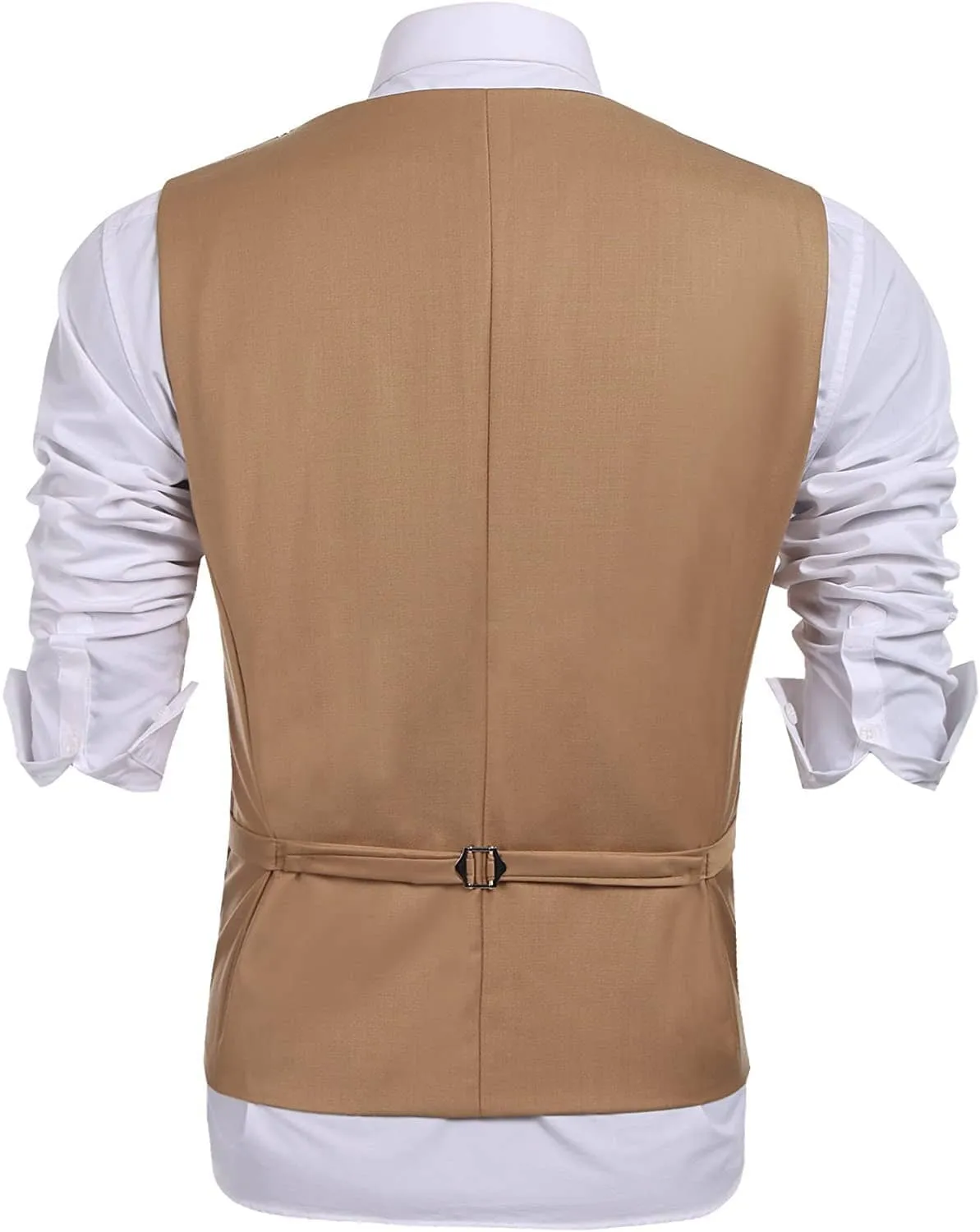 Slim Fit Sequins Vest (US Only)