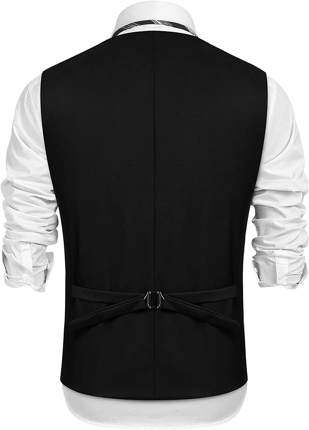 Slim Fit Sequins Vest (US Only)
