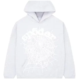 SP5DER OG WEB HOODIE HEATHER GREY