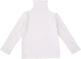 Toddler Baby Little Girls Turtleneck T Shirt Top Long Sleeve Basic Solid Color Blouse 1-5Years Old
