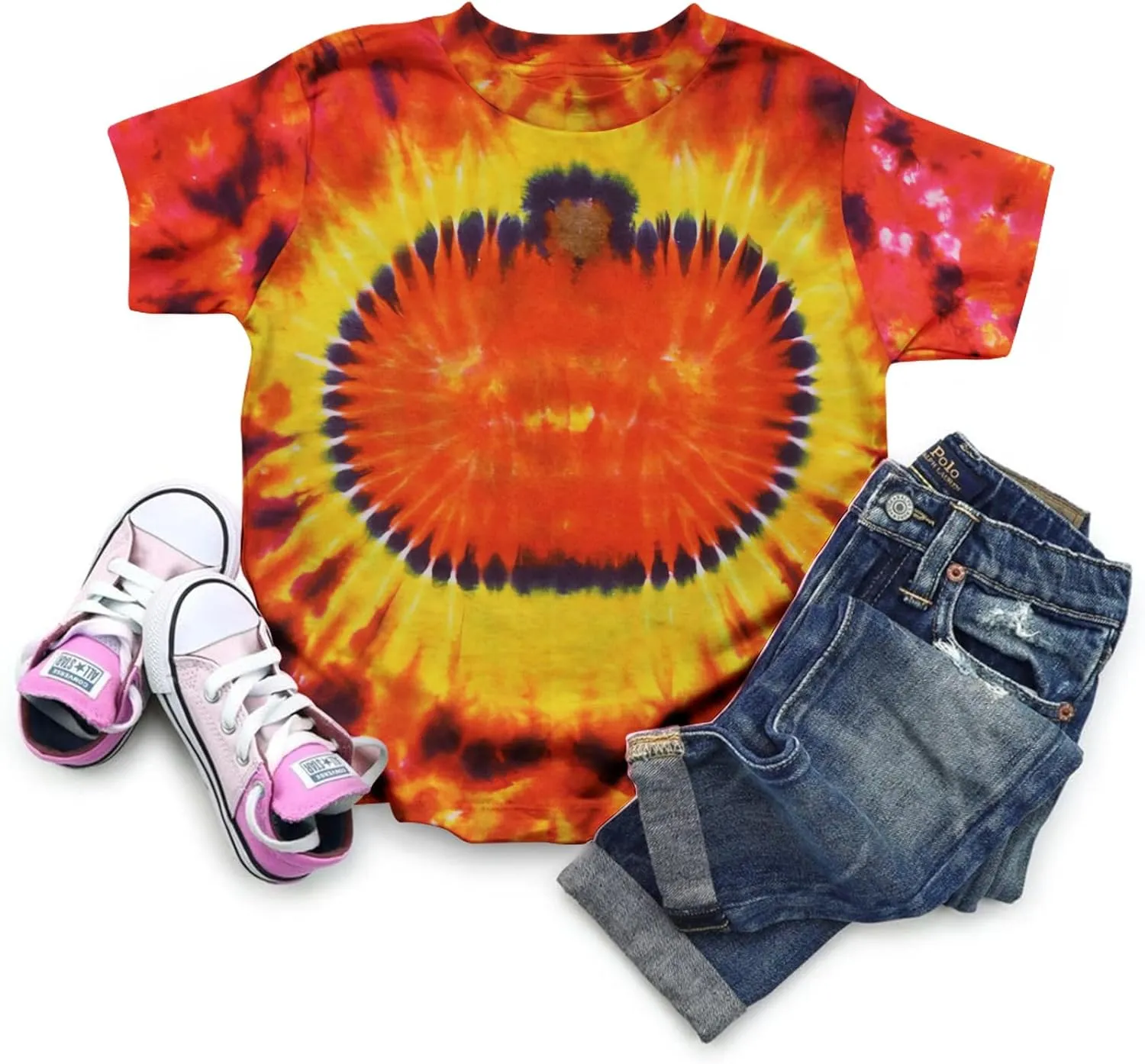 Toddler Boys Girls Halloween Shirts Pumpkin T Shirt Kids Short Sleeve Cute Graphic Tee Tops