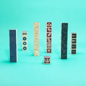 Uncle Goose Constellation Blocks with Basswood Tray