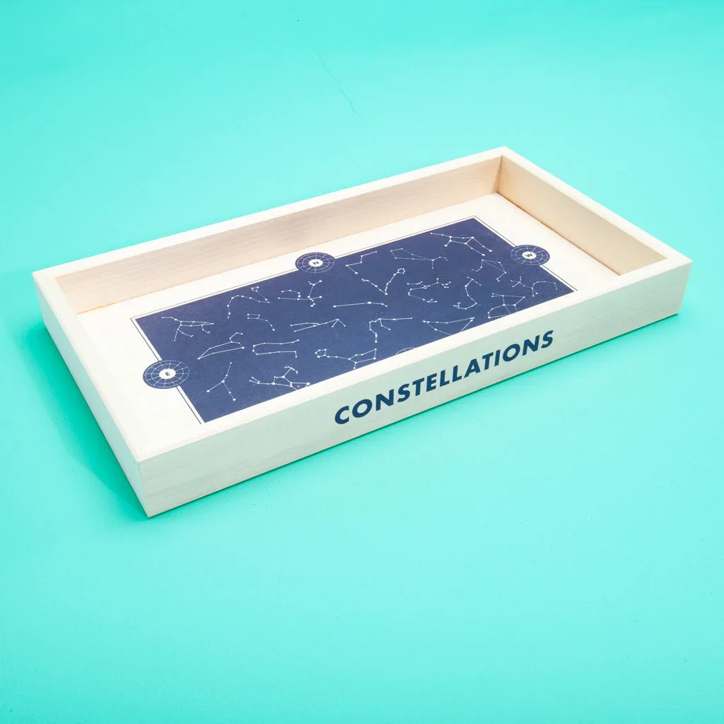 Uncle Goose Constellation Blocks with Basswood Tray