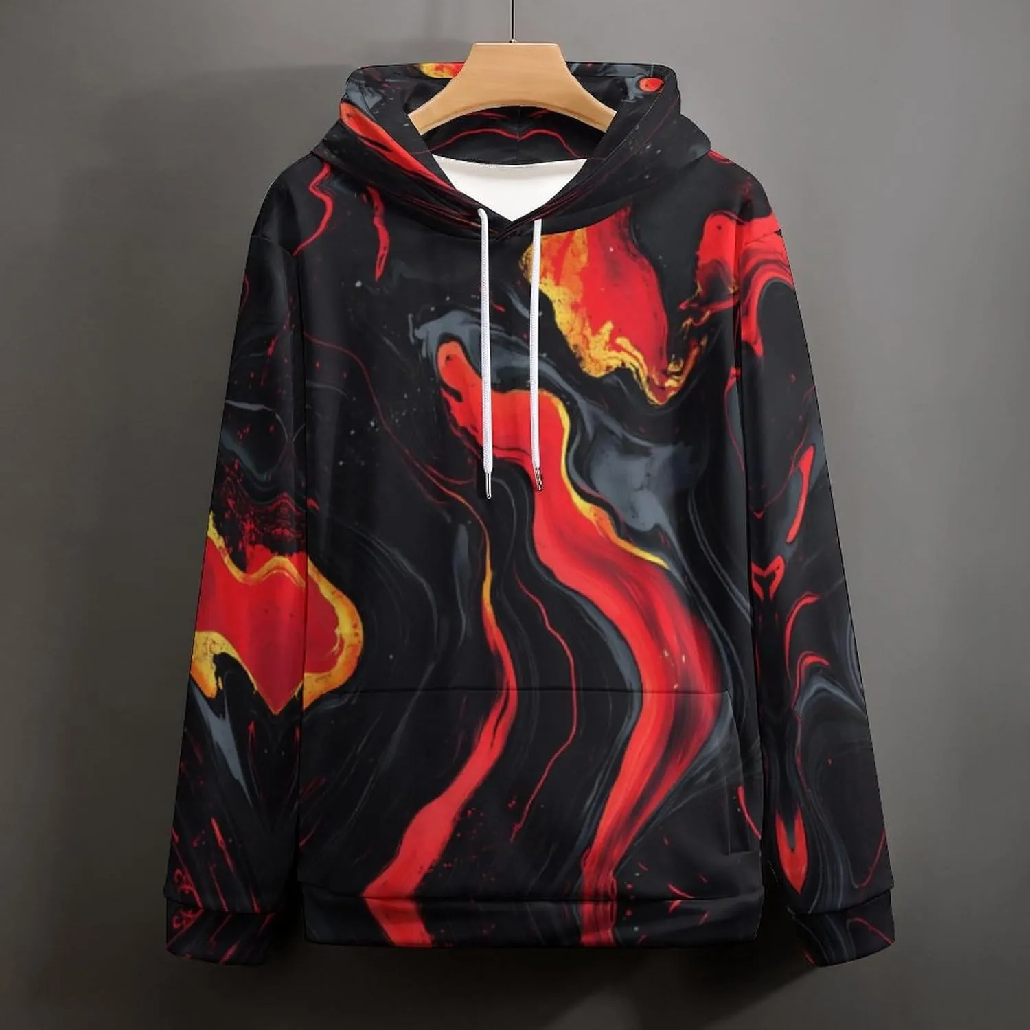 Unisex 3D Digital Print Sweatshirts Hooded Top Galaxy Pattern Pullover Hoodie